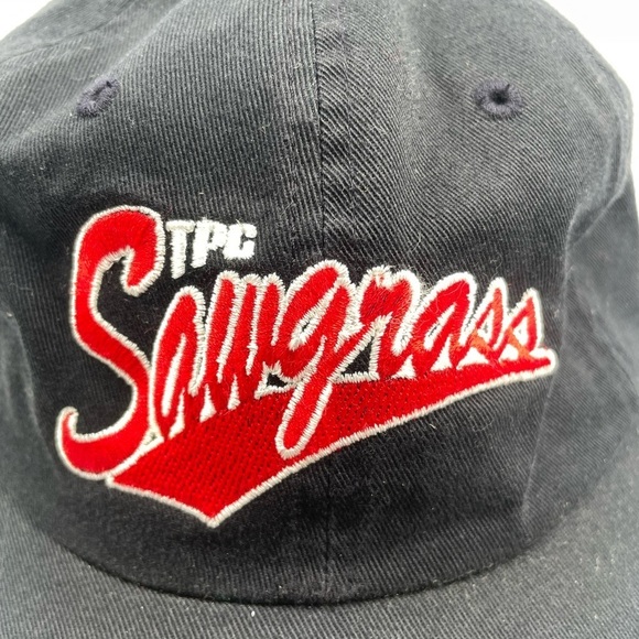 PGA TOUR The Sawgrass The Players Championship adjustable Black Baseball Hat Cap - Picture 2 of 10